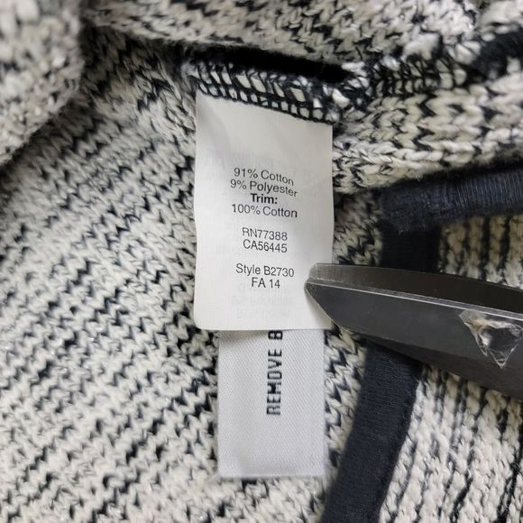 Madewell Small Textured Crop Sweatshirt Sweater Sz XL - Picture 6 of 11